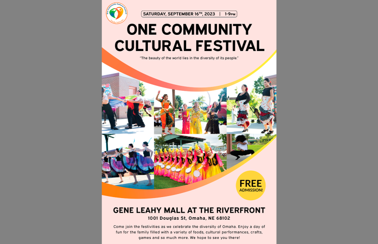 One Community Cultural Festival. Image Provided by OCCF