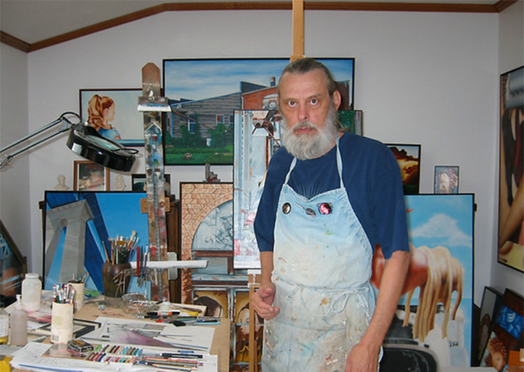 Artist Duane Adams, Local Artist, member od Artist Cooperative Gallery. Image provided by Duane Adams