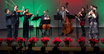 Vesper Concerts. Frisson A Classic Christmas. Image property of Vesper Concert.