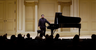 Pianist, Marcelo Lian. Image provided by Marcelo Lian